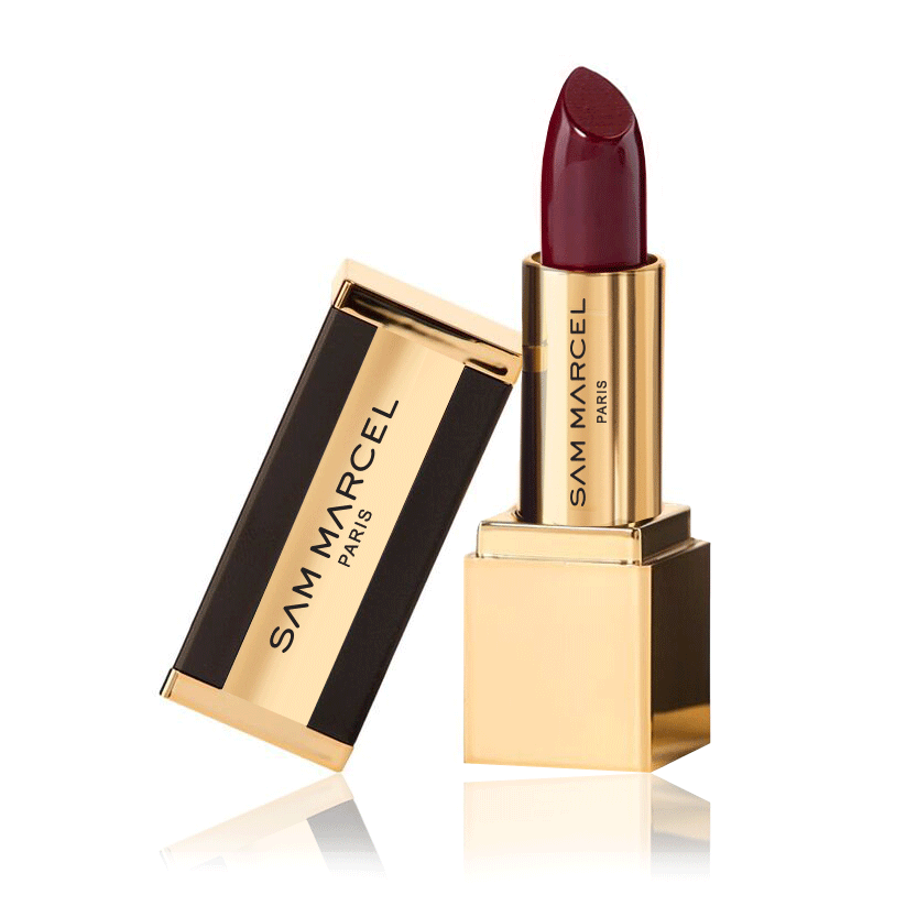 Sam Marcel Cosmetics Angelique Satin Lipstick - Burgundy